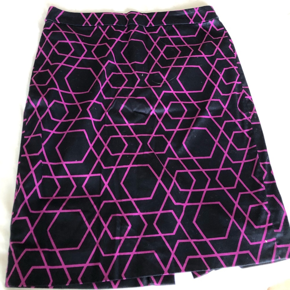 Jcrew cotton pencil skirt